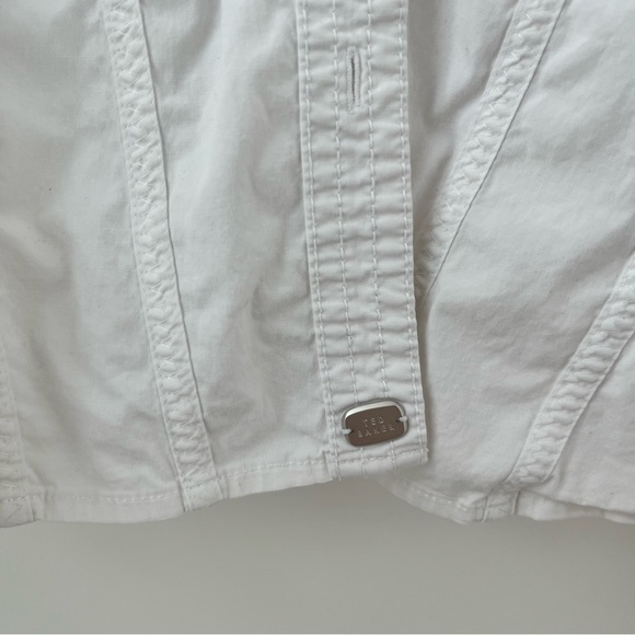 Ted Baker white blouse button up shirt 3 - Picture 5 of 9